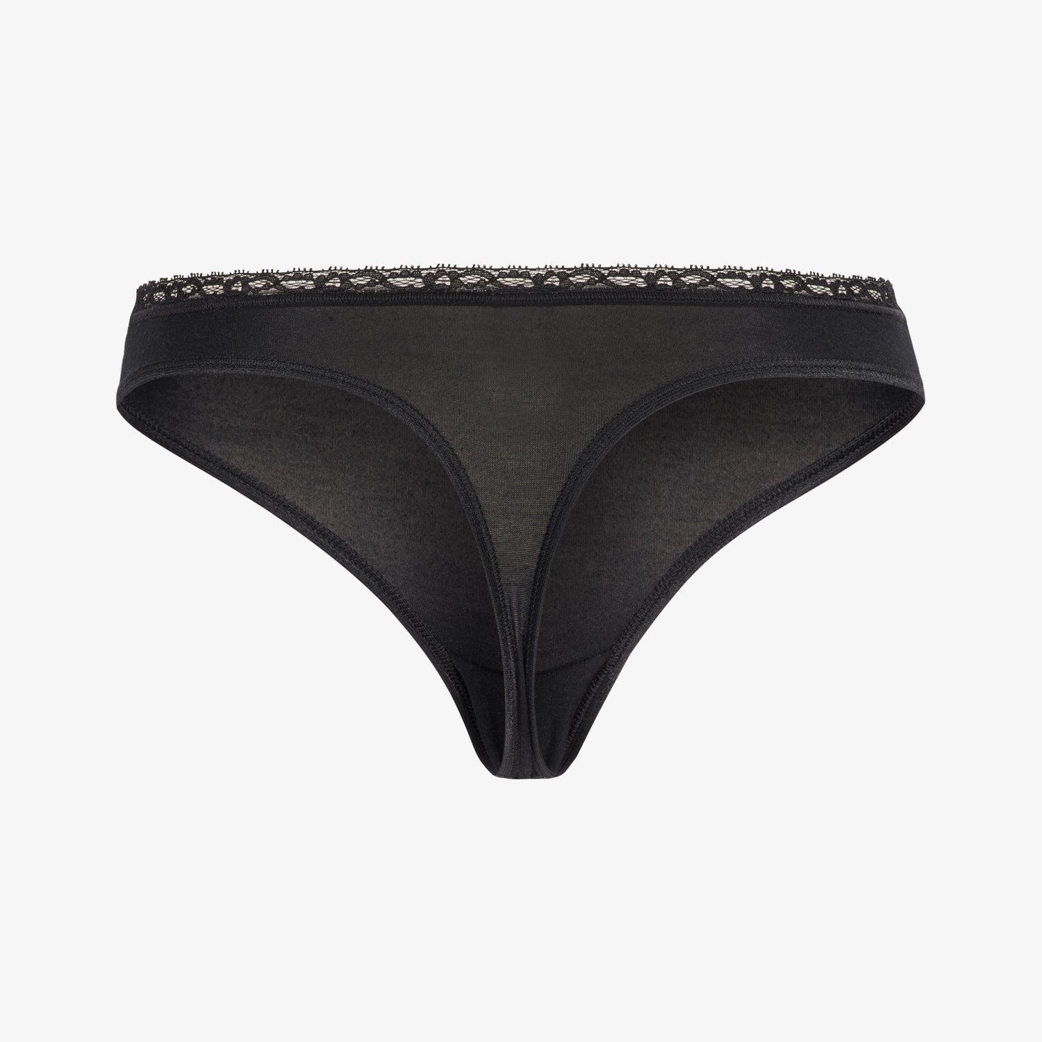 erlich textil String mit Spitzenbund "Marie"