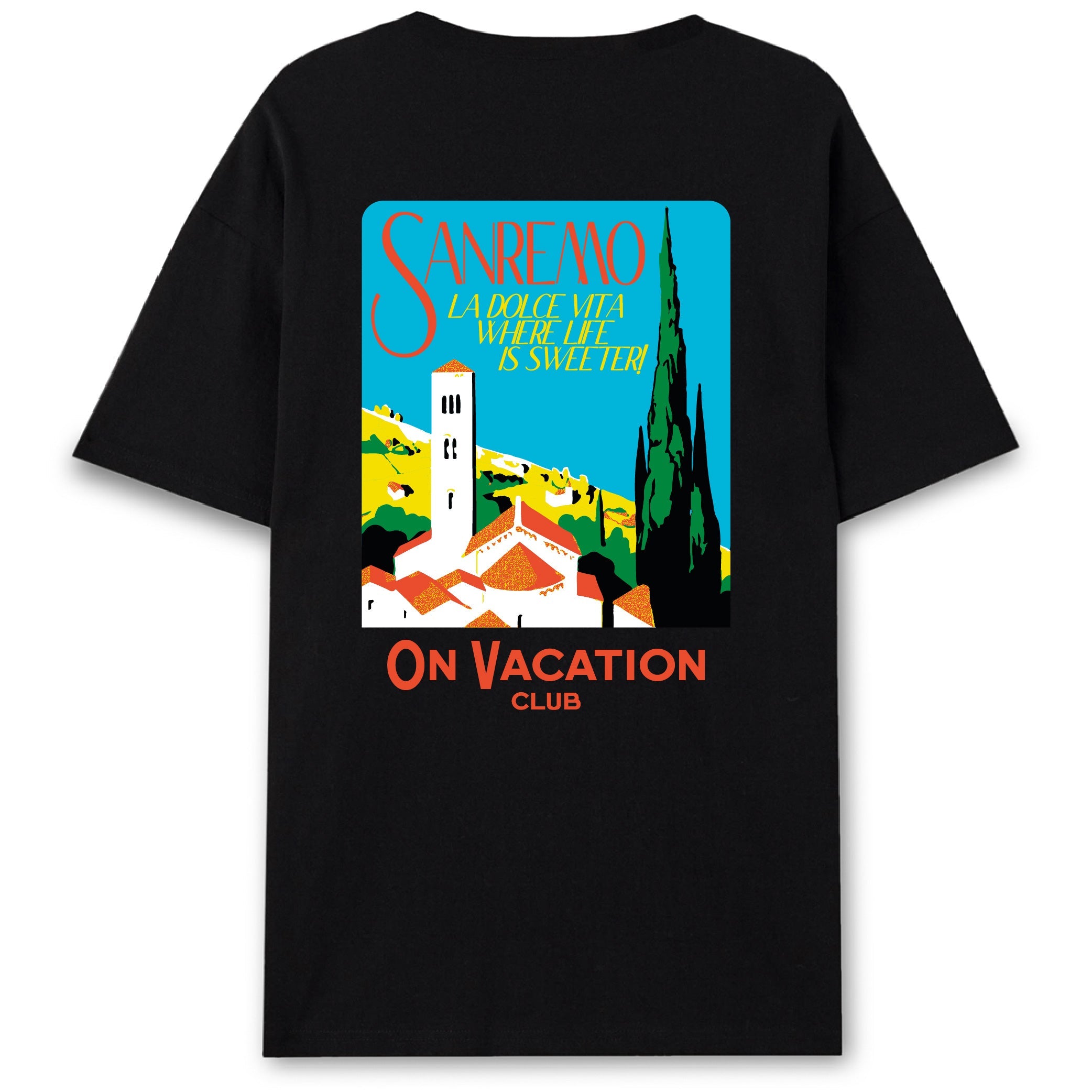 On Vacation Unisex T-Shirt "Let's Grow Together" - Light Blue