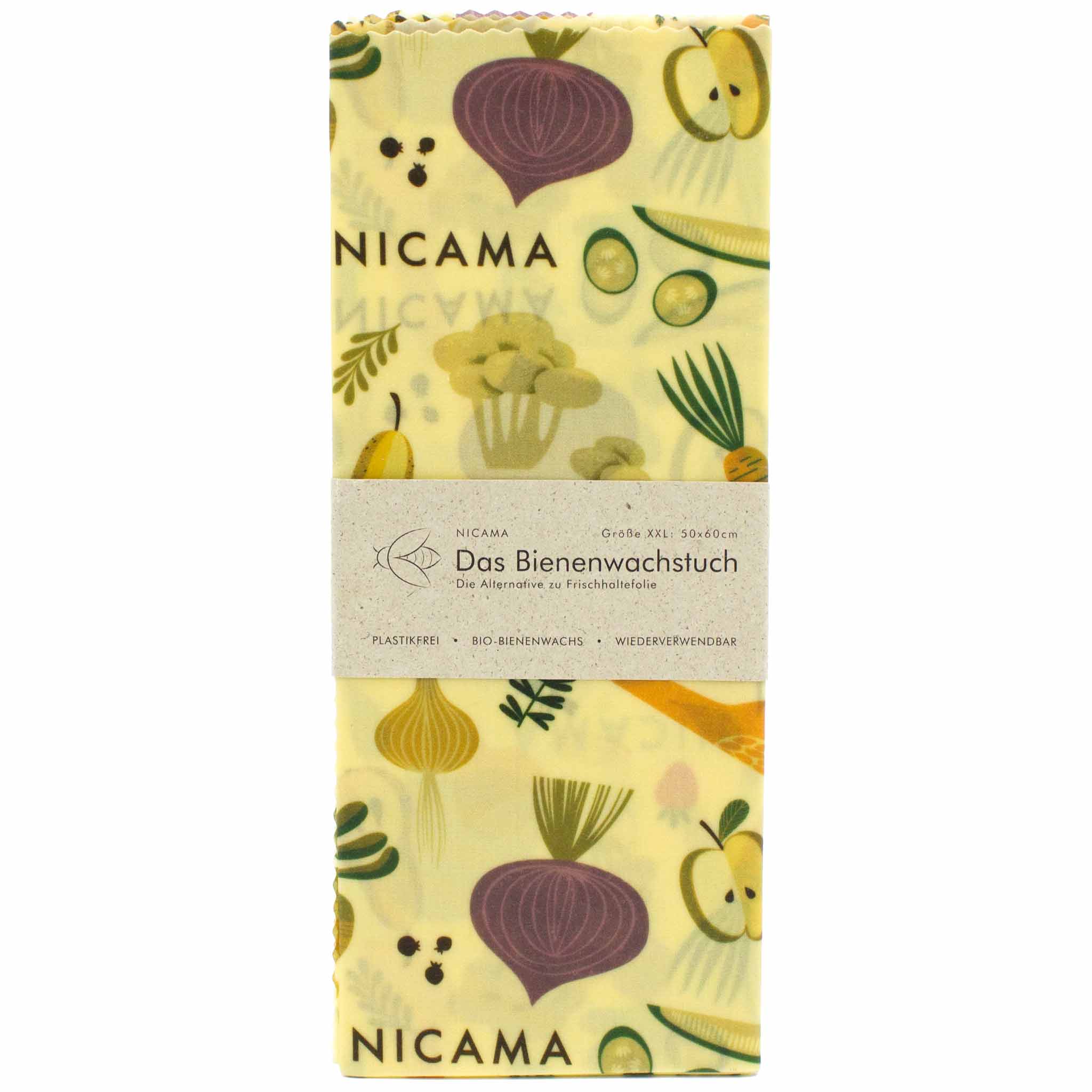NICAMA Bienenwachstuch 60x50 cm-Muster