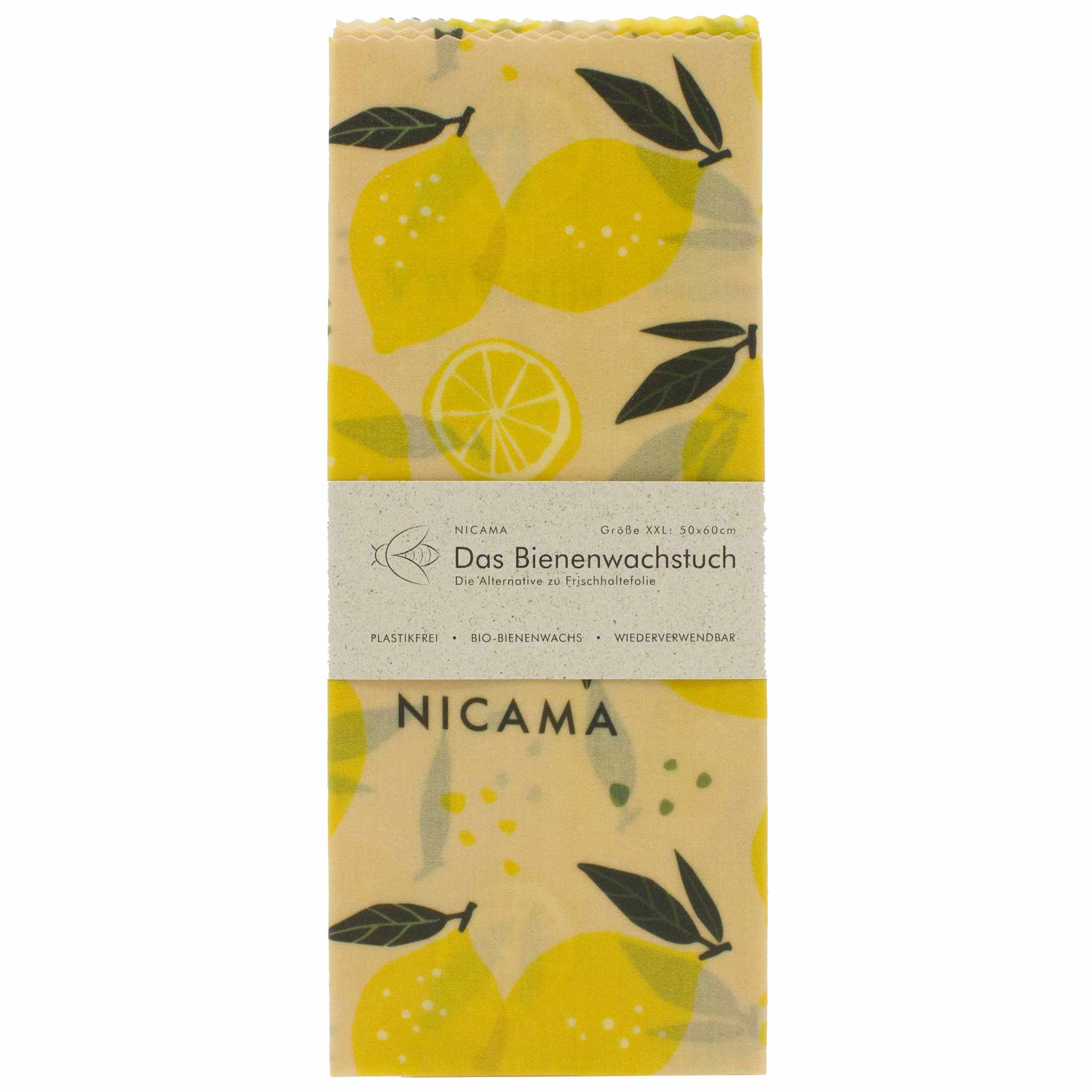 NICAMA Bienenwachstuch XXL 60x50 cm