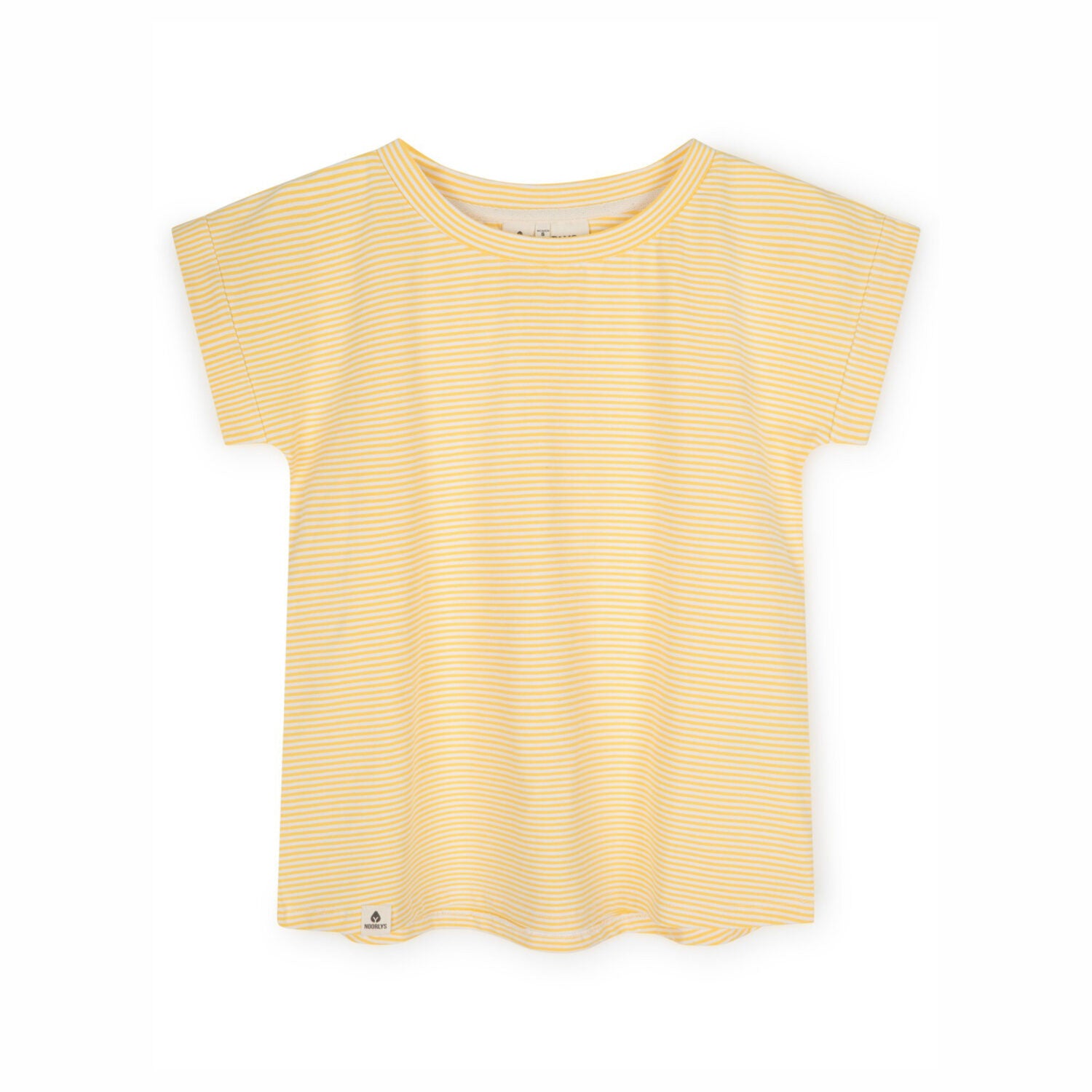 Noorlys_ T-Shirt BAASIC YellowStriped_2