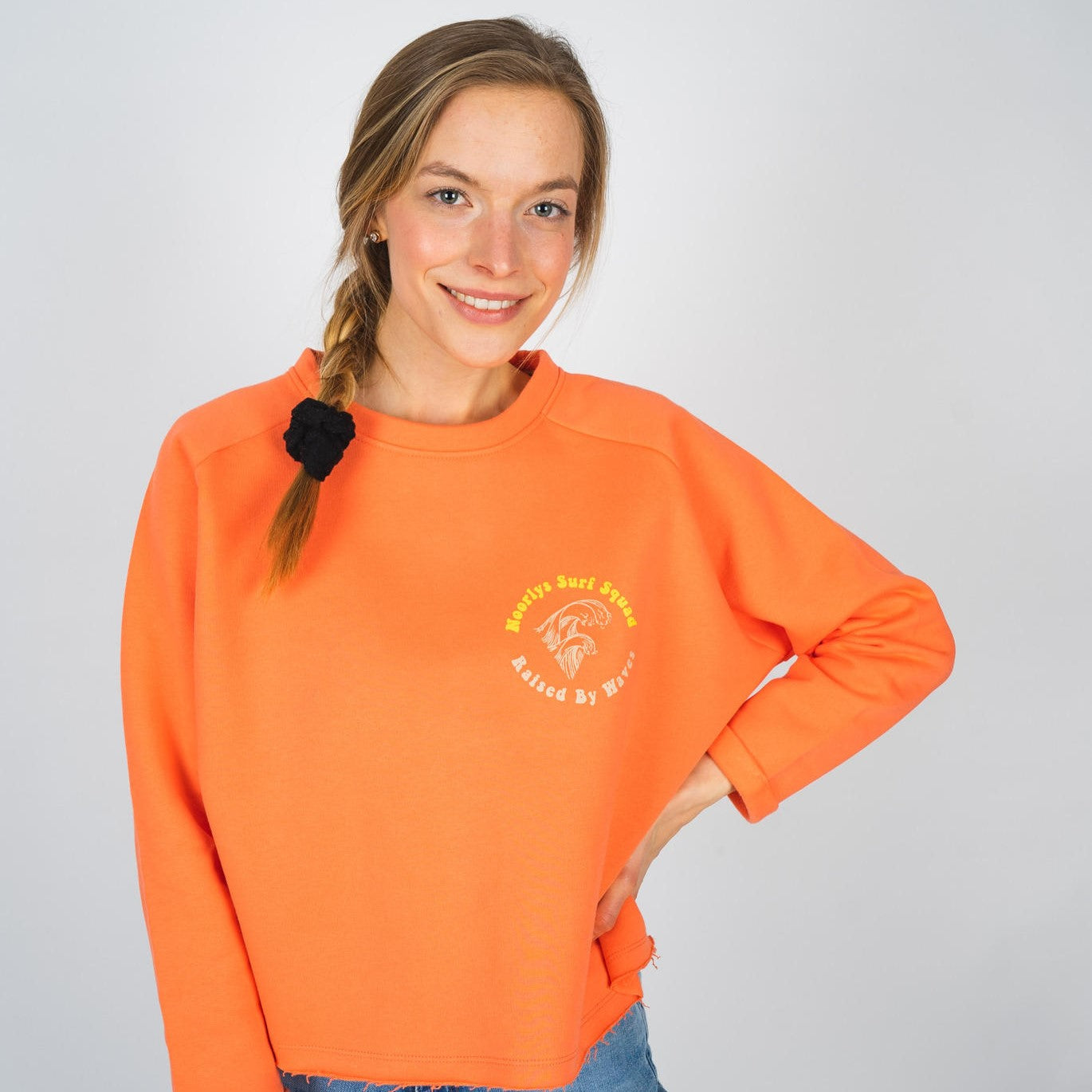 Noorlys Damen Sweater "LAAD" - Living Coral
