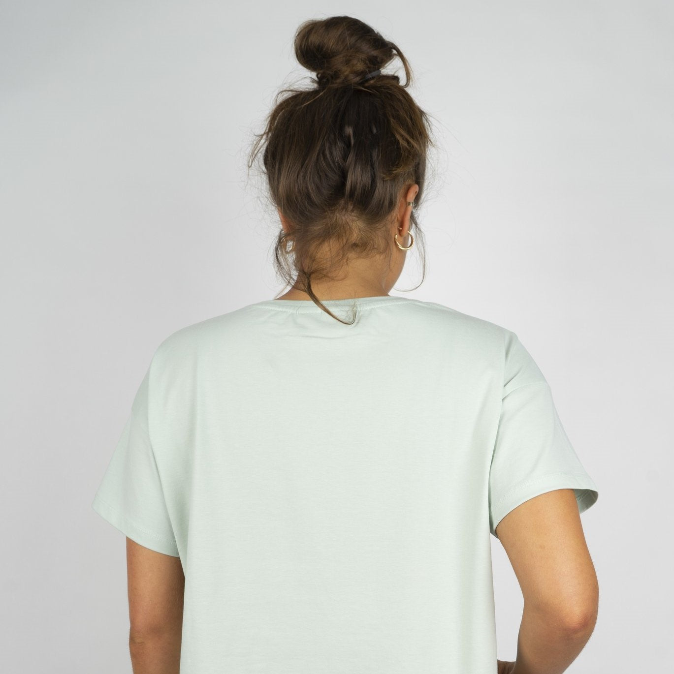 Noorlys Damen T-Shirt "WÄXT" - Milky Green