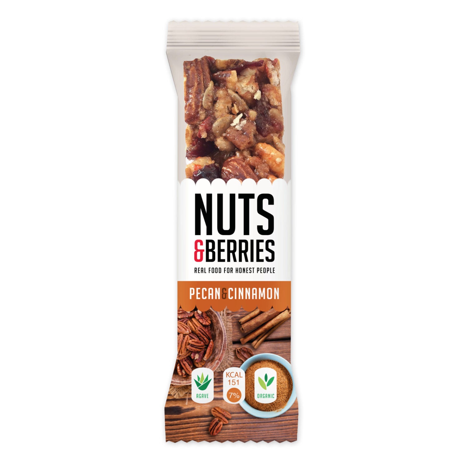 Nuts & Berries Bio-Riegel Pecan Cinnamon