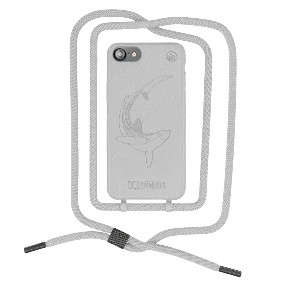 OCEANMATA Biologische Apple iPhone Connect Hülle "Shark Edition" 6 6S 7 8 SE(2020) SE(2022)