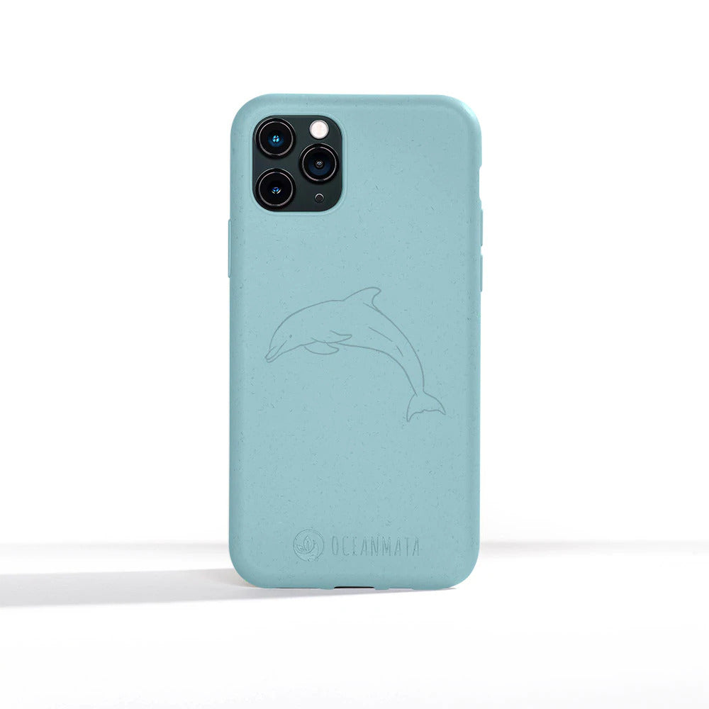 OCEANMATA Biologische Apple iPhone Hülle Dolphin Edition - verschiedene Modelle
