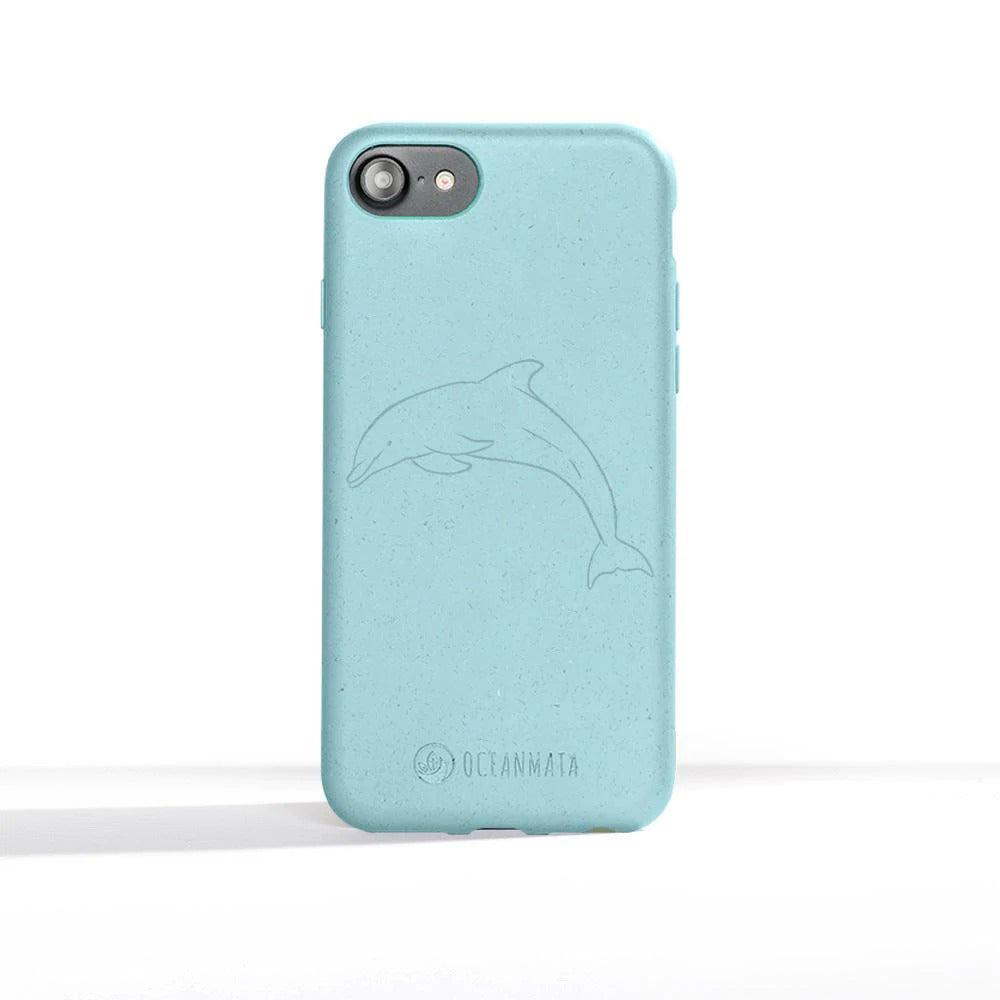 OCEANMATA Biologische Apple iPhone Hülle "Dolphin Edition"
