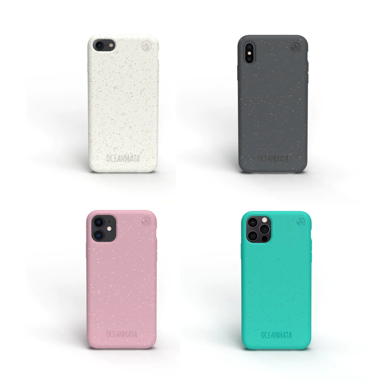 OCEANMATA Biologische Apple iPhone Hülle - verschiedene Farben