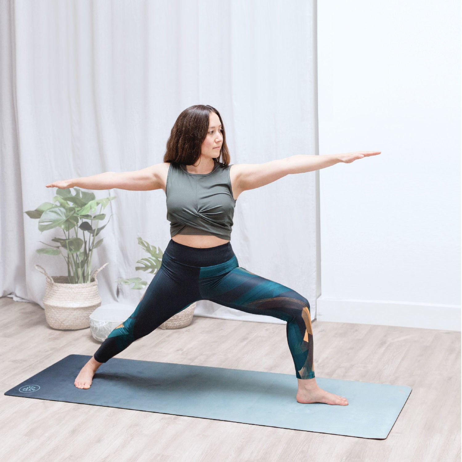 OM YA Yogamatte "Basalt Lagoon" Komfort