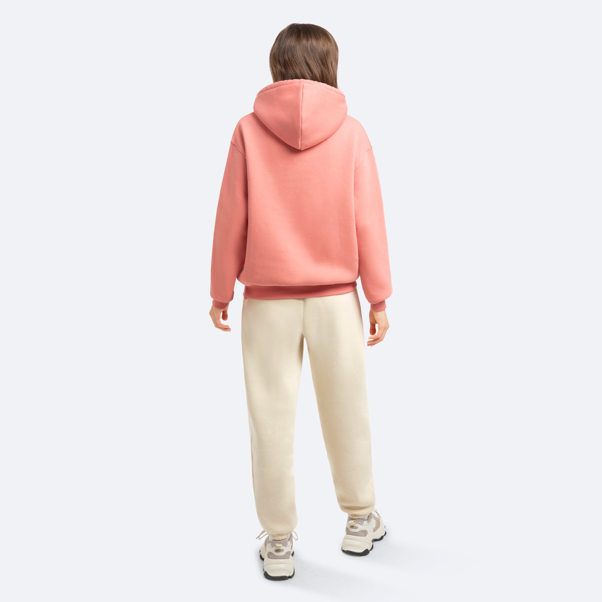 On Vacation Ladies Sports Hoodie "Palms" - Rose