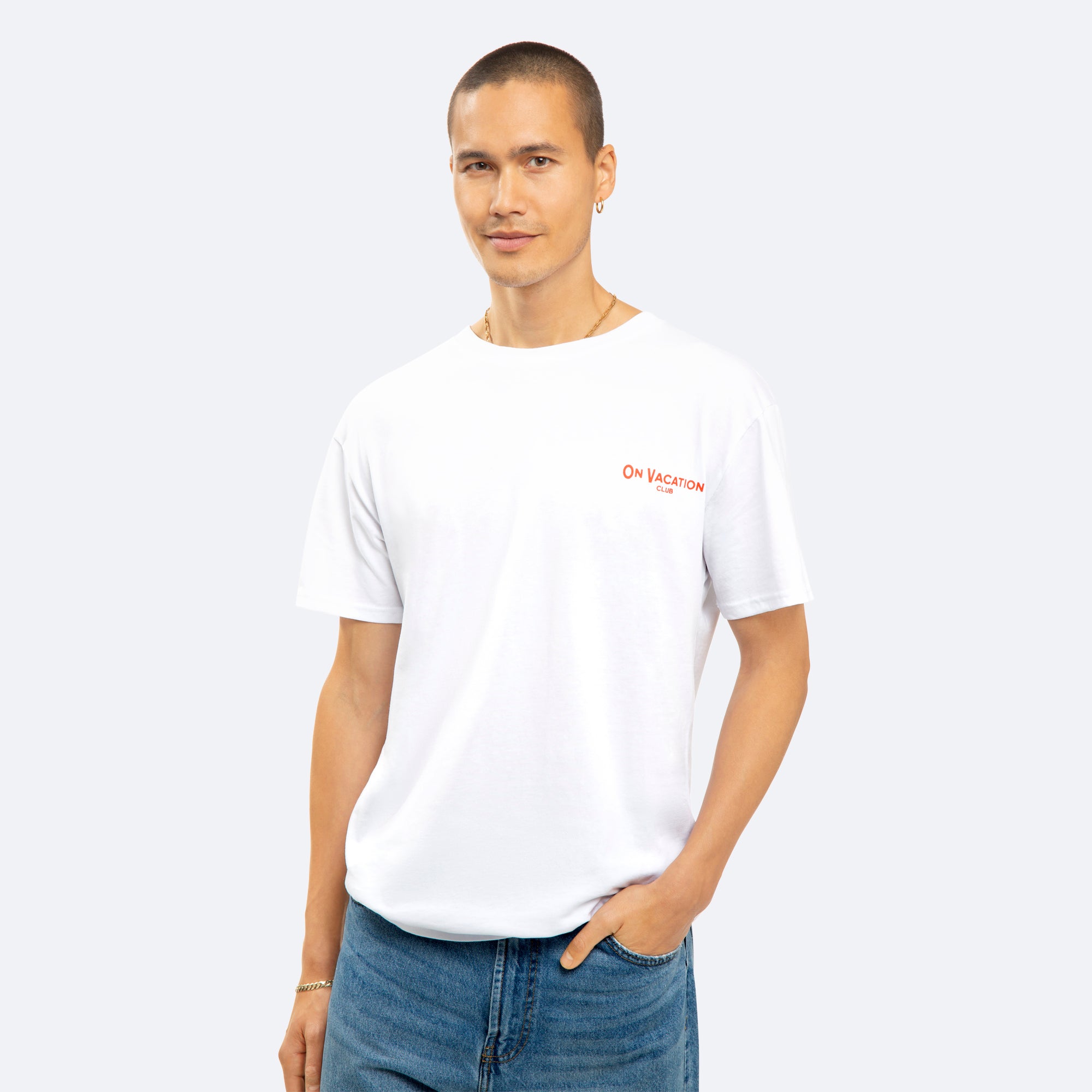 On Vacation Unisex T-Shirt "Sanremo" - White