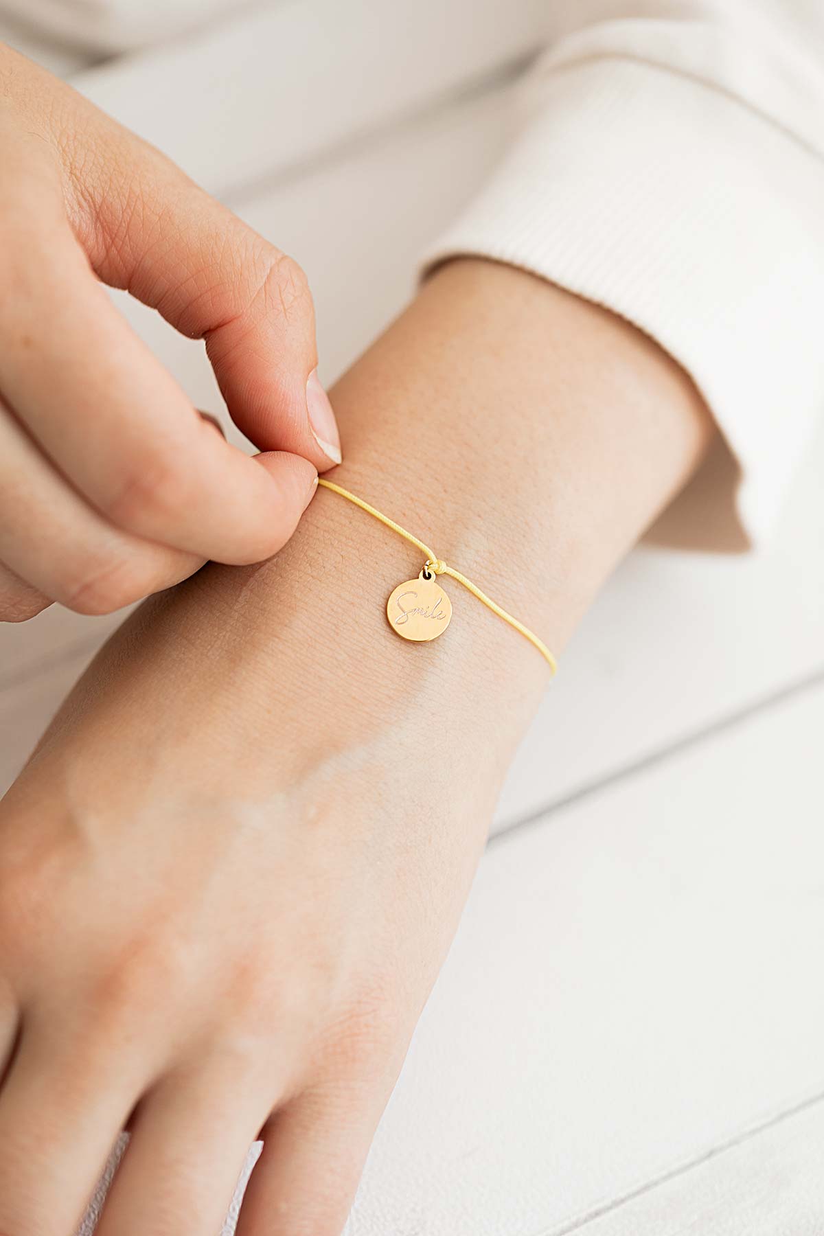 Oh Bracelet Berlin Armband "Smile" Altrosa