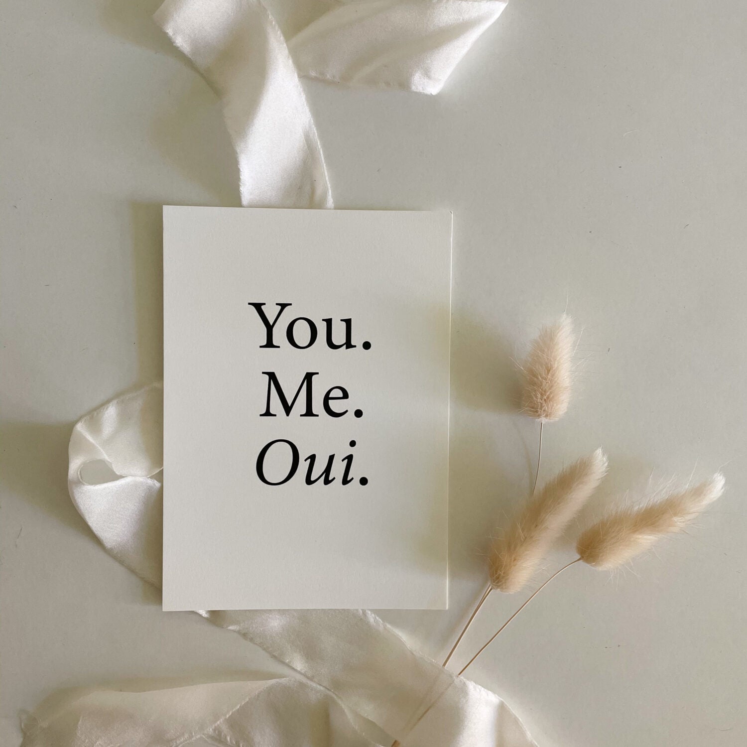 Projekt Stil Postkarten You.Me.Qui