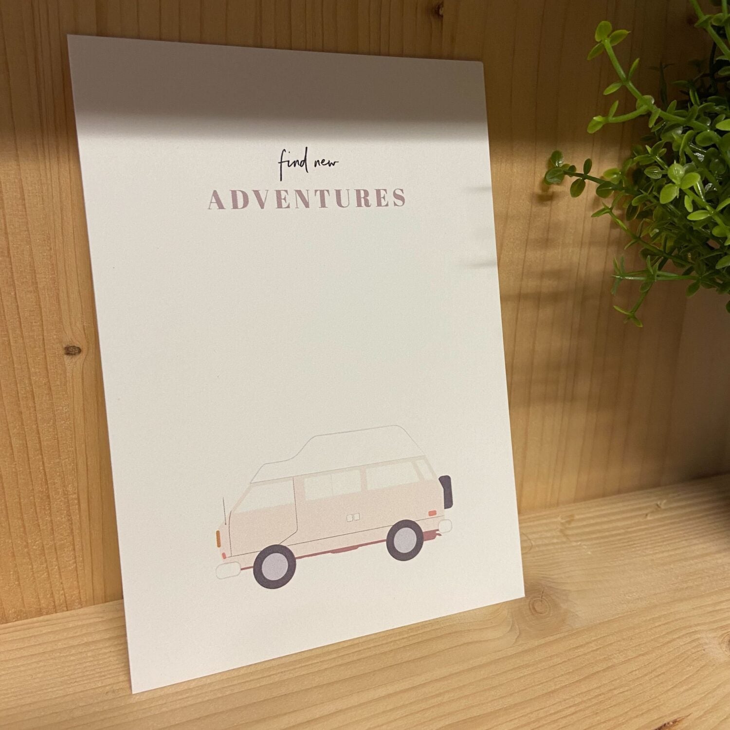 Projekt Stil Postkarten find new ADVENTURES