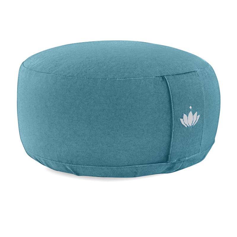 Lotuscrafts Meditationskissen Lotus (H: 15cm) MIT BESTICKUNG