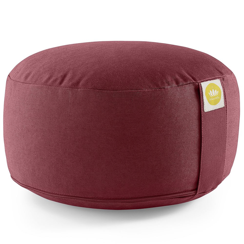 Lotuscrafts Meditationskissen Lotus (H: 15cm) ohne Bestickung
