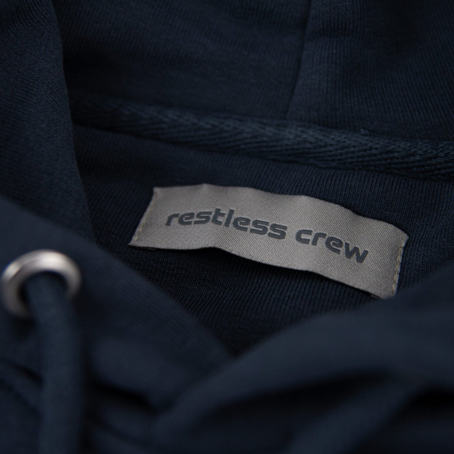 Restless Crew Unisex Hoodie VINYL BUTTERFLIES - French Navy_1.2