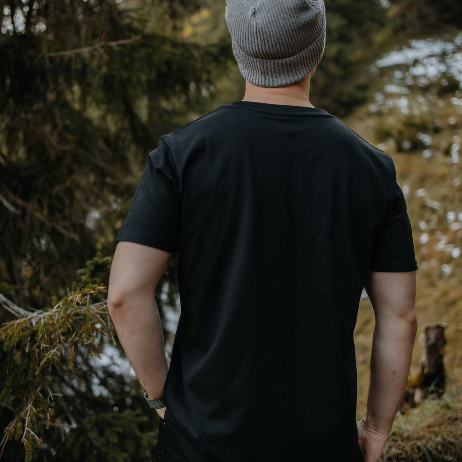 Restless Crew Unisex T-Shirt CREW SHIRT - Black_1.4