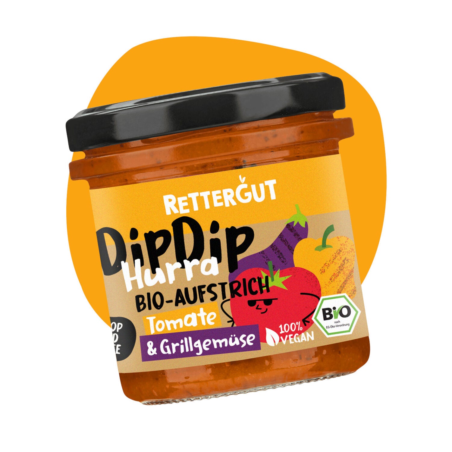 Rettergut_Aufstrich_Tomate_Grillgemüse