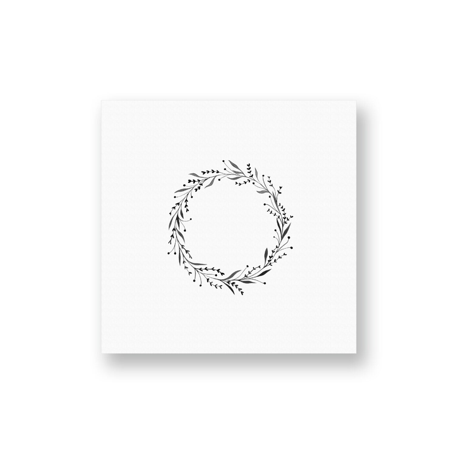 SANS_Klappkarte_mit_Briefumschlag_Blumenkranz