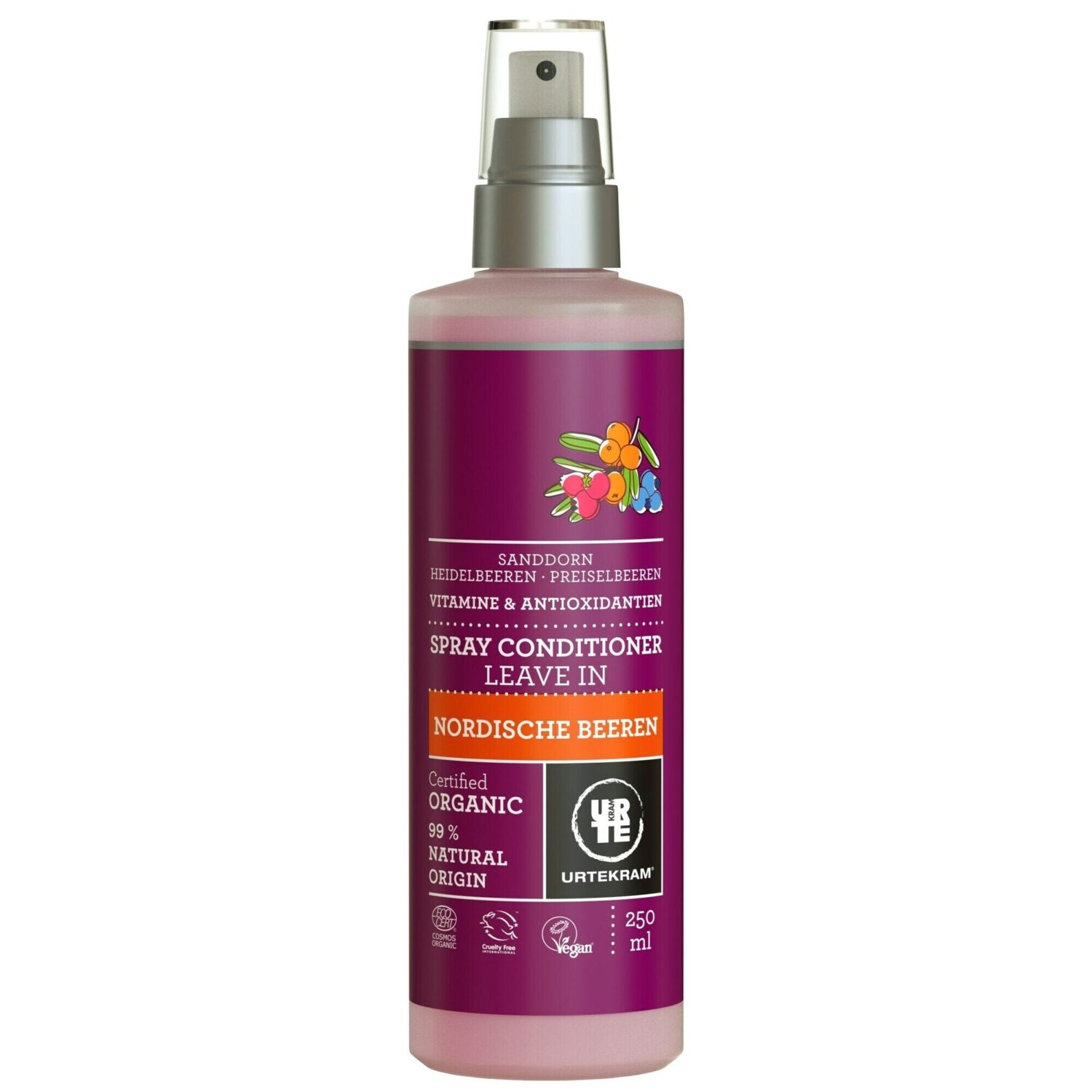 Urtekram Spray Conditioner Nordic Berries