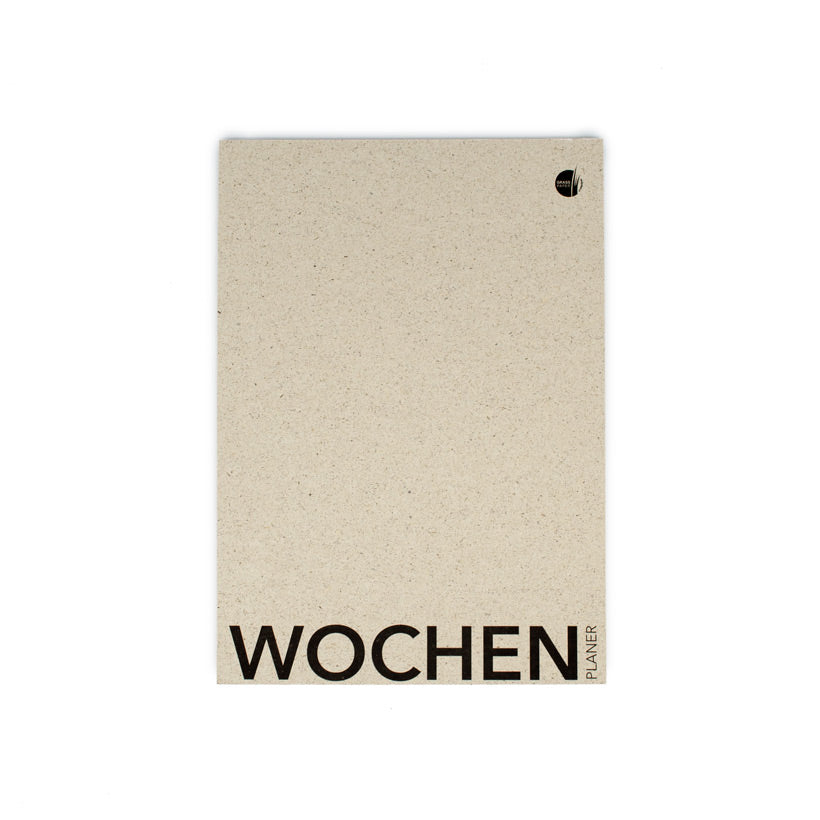 Creapaper Wochenplaner aus Graspapier Notes