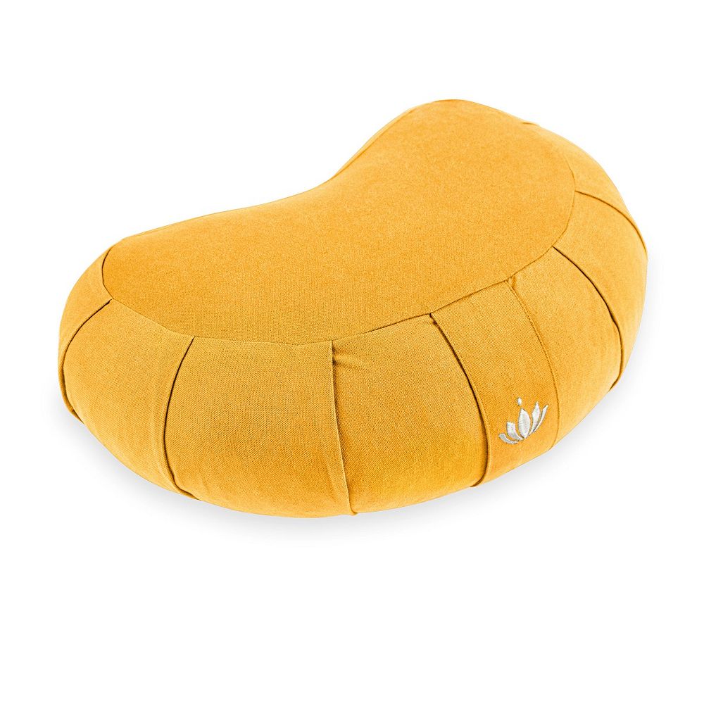 Lotuscrafts Zafu-Meditationskissen ZEN Halbmond