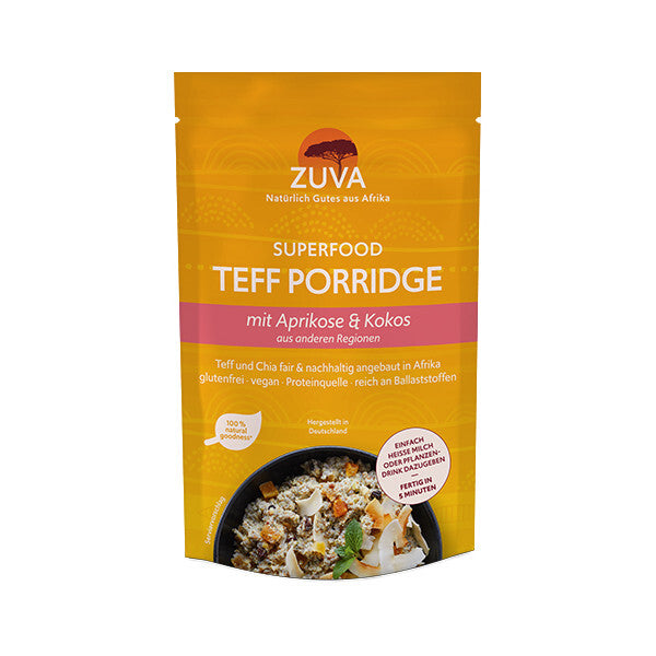ZUVA Superfood Teff Porridge - Dritte Wahl