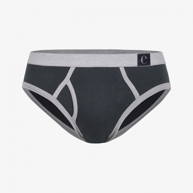 erlich textil Männer Slip "Lukas" graphit