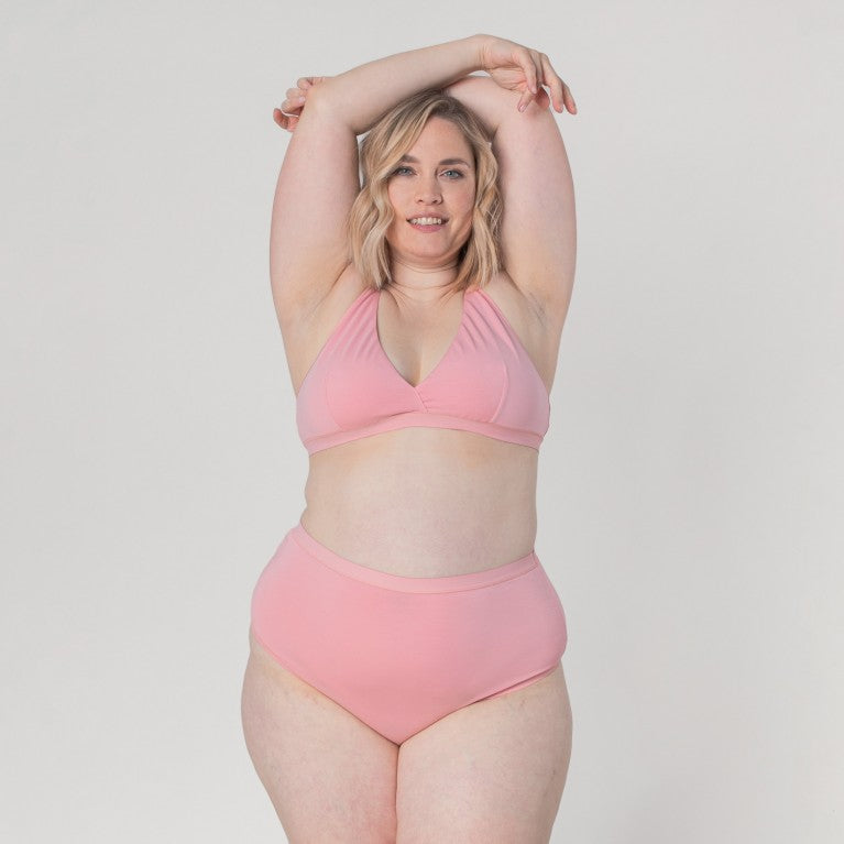 erlich textil Bügelloser BH Viola rose