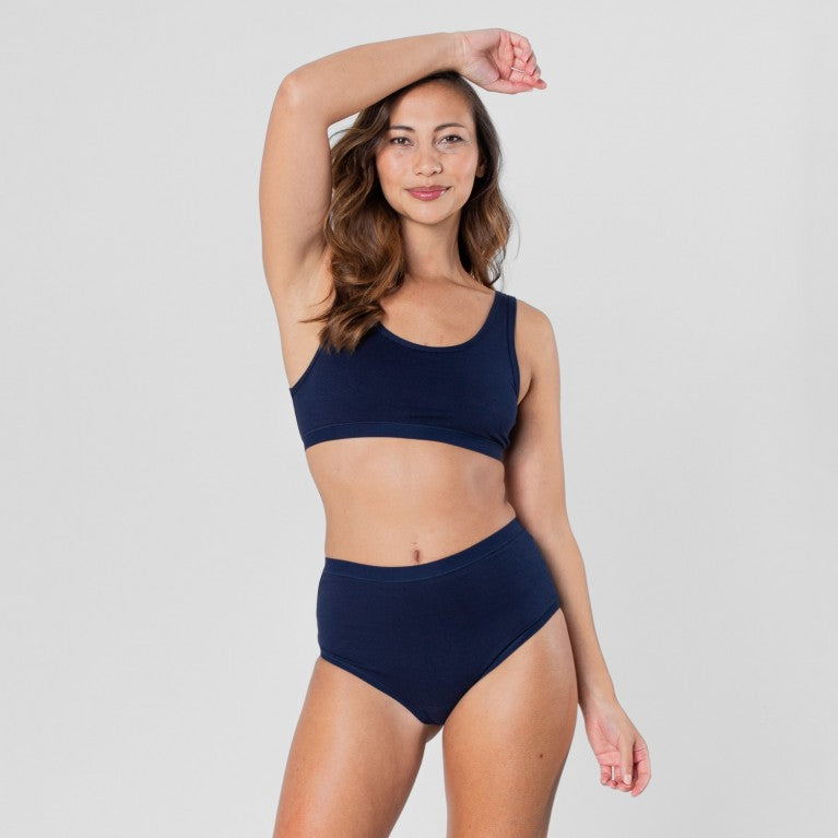 erlich textil Bustier Vera marine