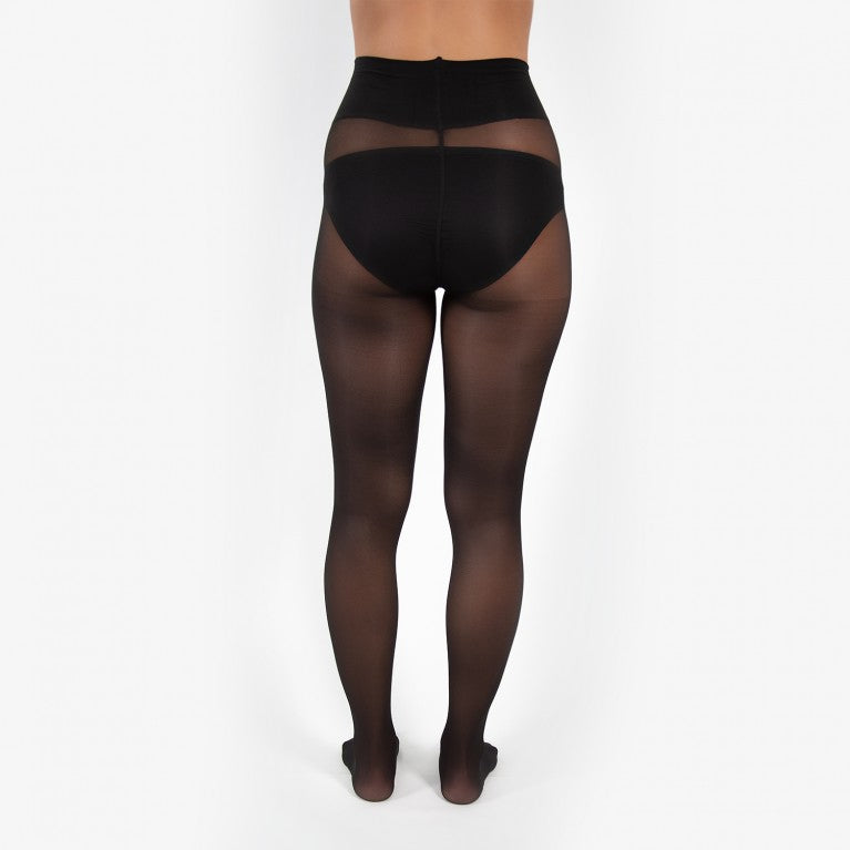 erlich textil Feinstrumpfhose "Hildegard 25den" schwarz