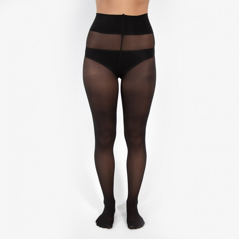 erlich textil Feinstrumpfhose "Hildegard 25den" schwarz