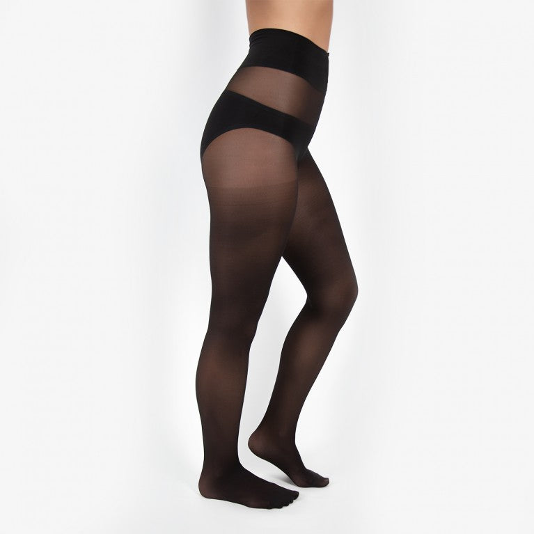 erlich textil Feinstrumpfhose "Hildegard 25den" schwarz