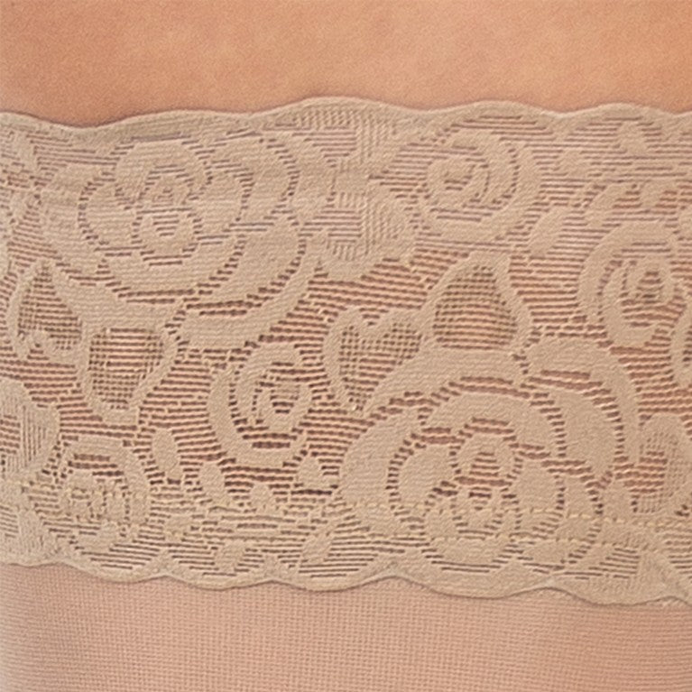 erlich textil Halterlose Feinstrümpfe "Josephine"