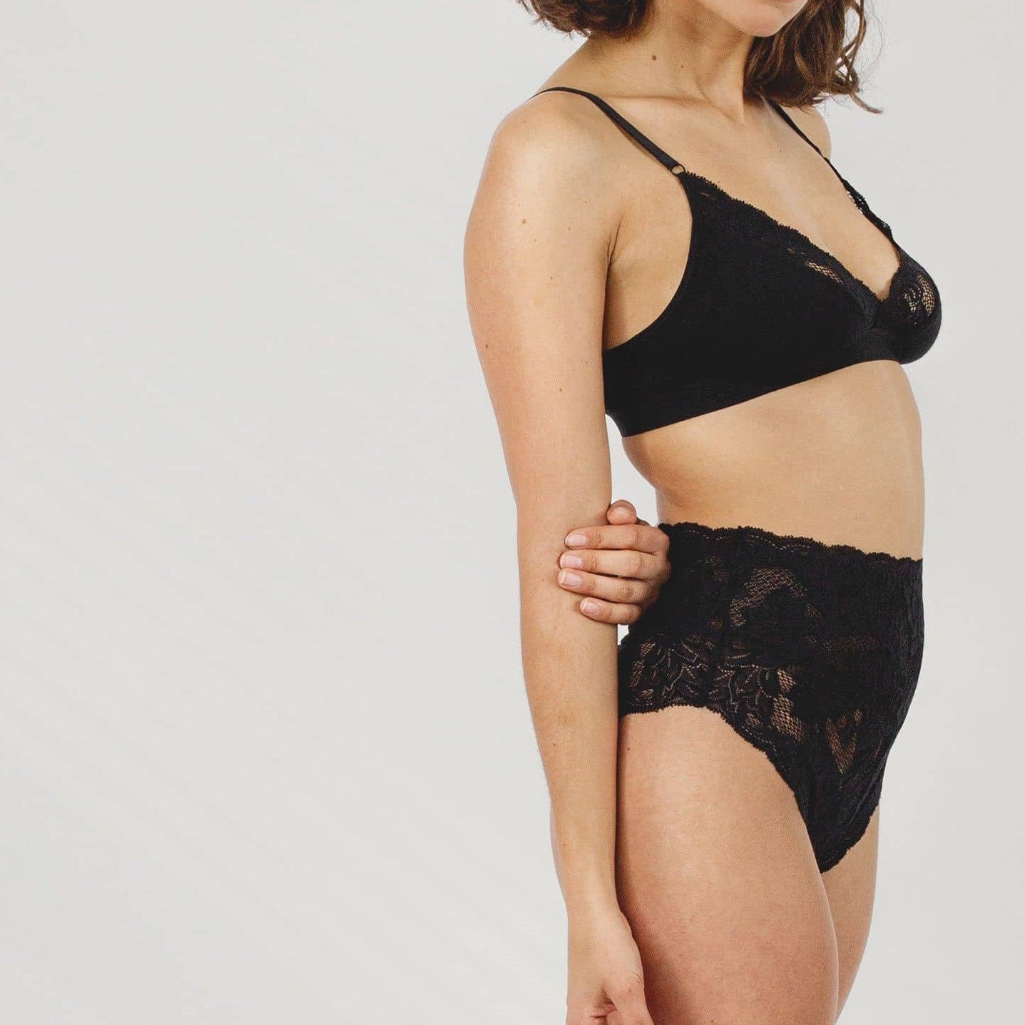 erlich textil Taillenslip mit Spitze "Hermine"