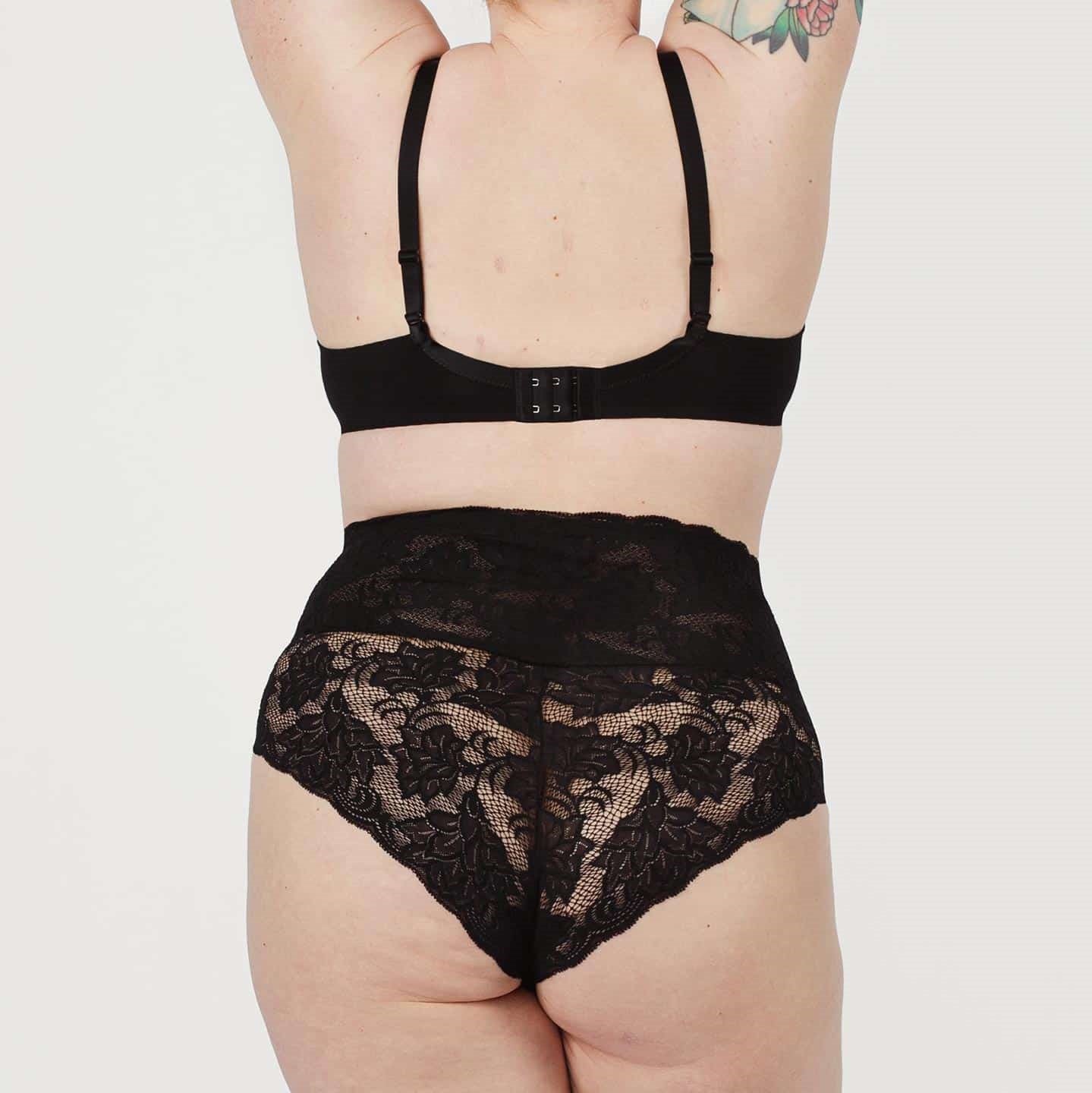 erlich textil Taillenslip mit Spitze "Hermine"