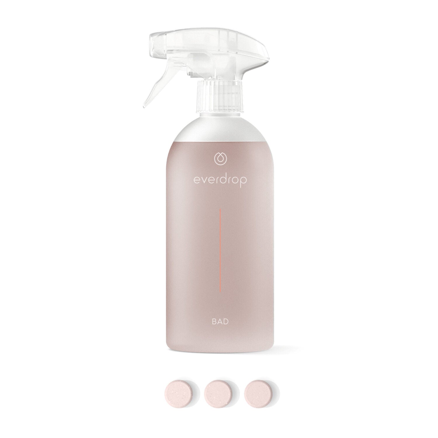 everdrop Badreiniger Set Sprühflasche + 3 Sachets