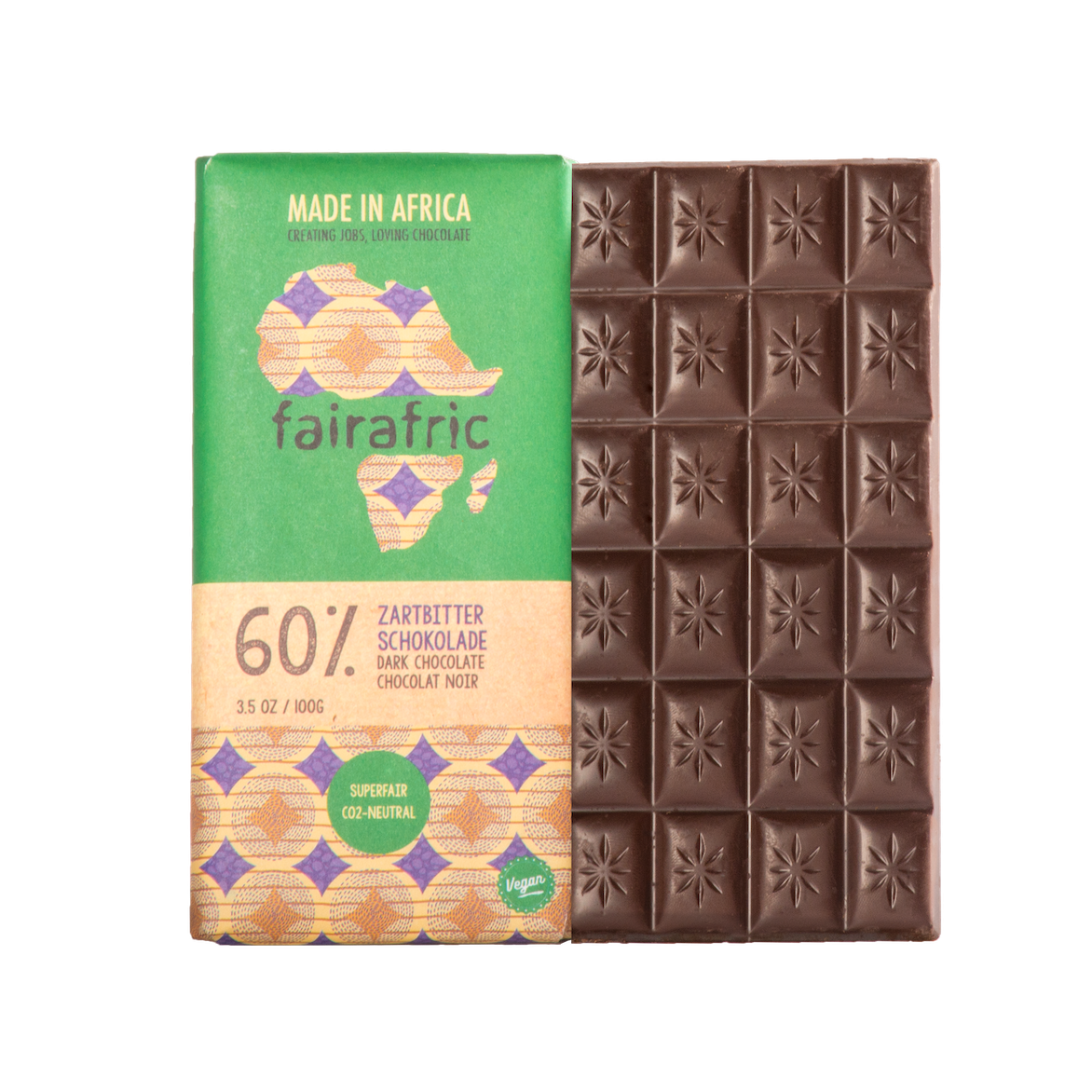 fairafric Zartbitterschokolade 60%