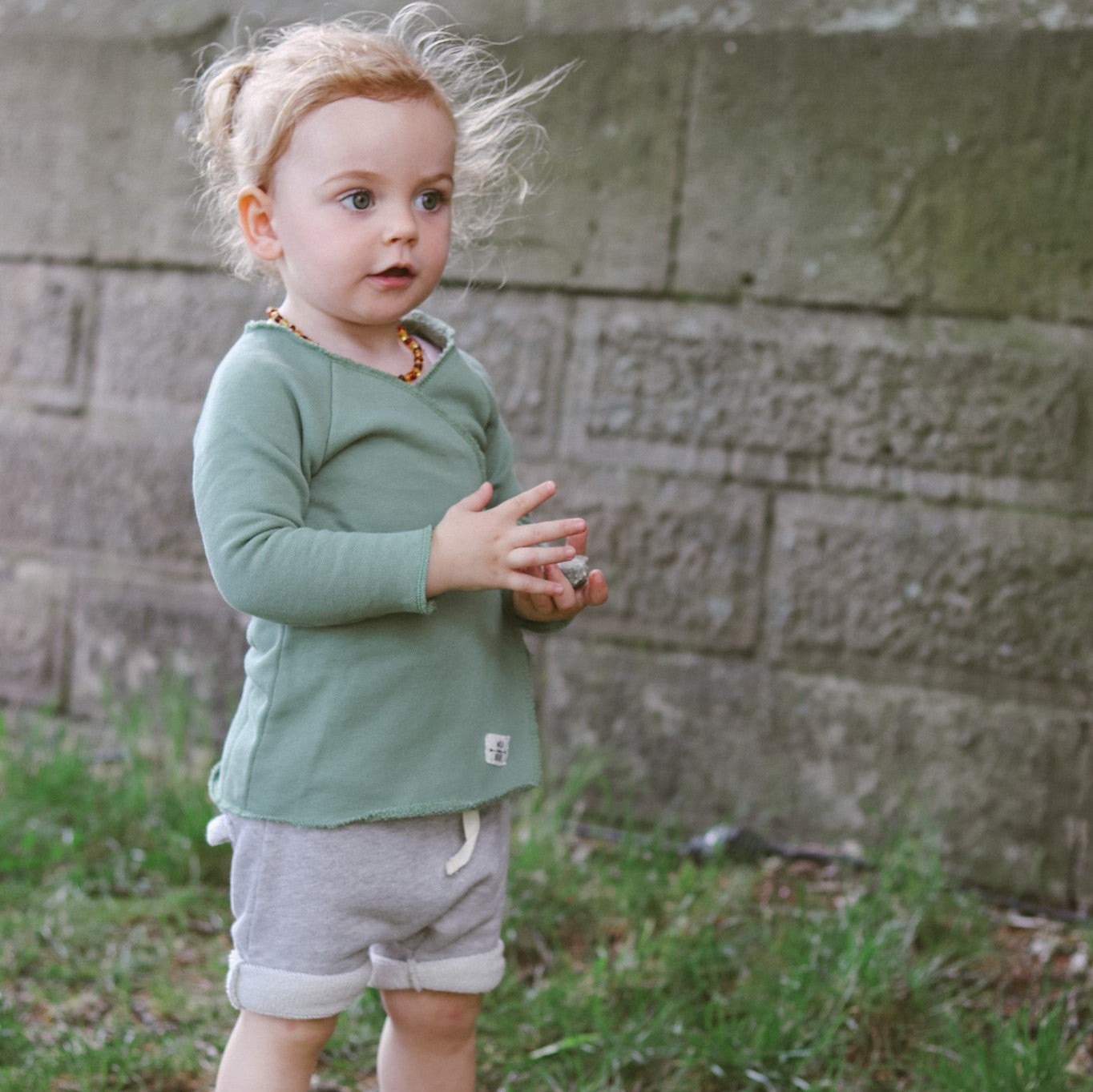frankie & lou Kinder Wrap Cardigan - Dritte Wahl
