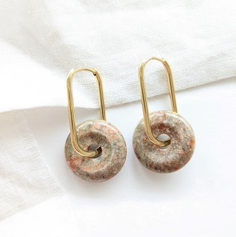 heavin_Creolen Heavin_Naturstein Beige_Marble_gold_01