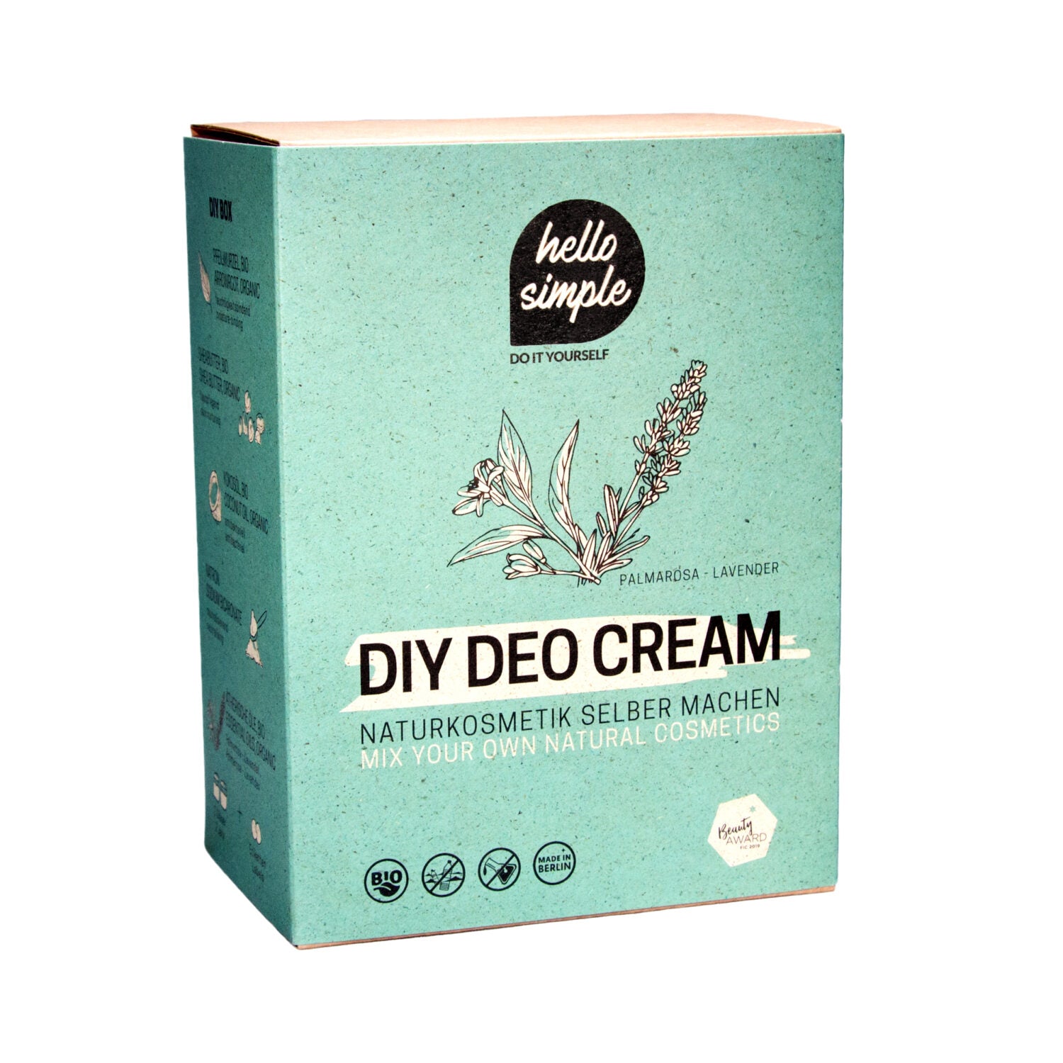 hello simple DIY-Box "Vegane Deocreme" -  Dritte Wahl