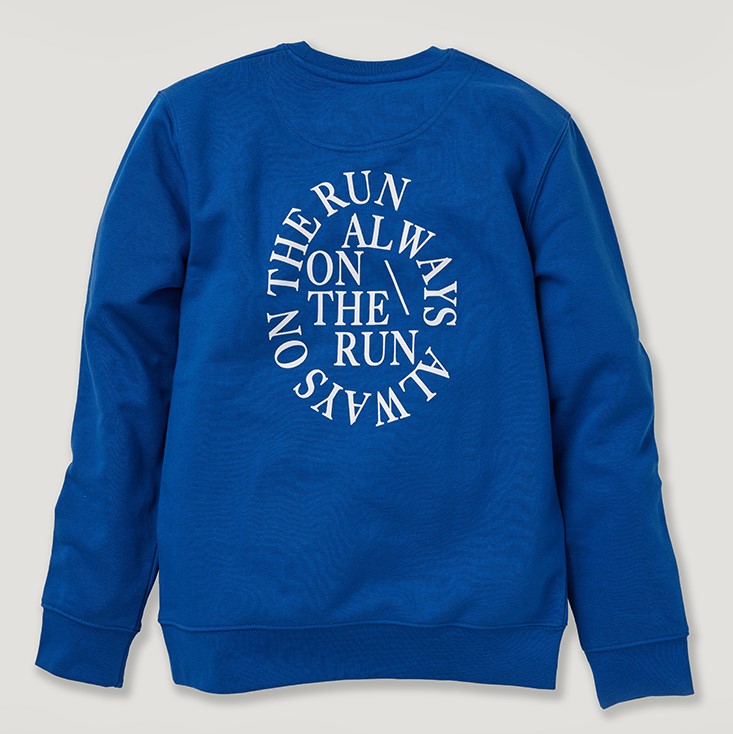 hey soho Sweater "Always on the run"