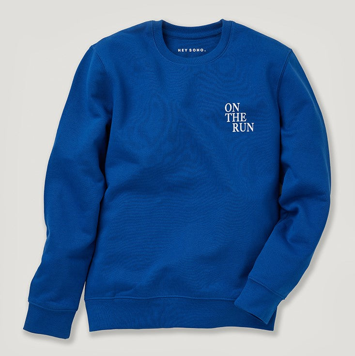 hey soho Sweater "Always on the run"