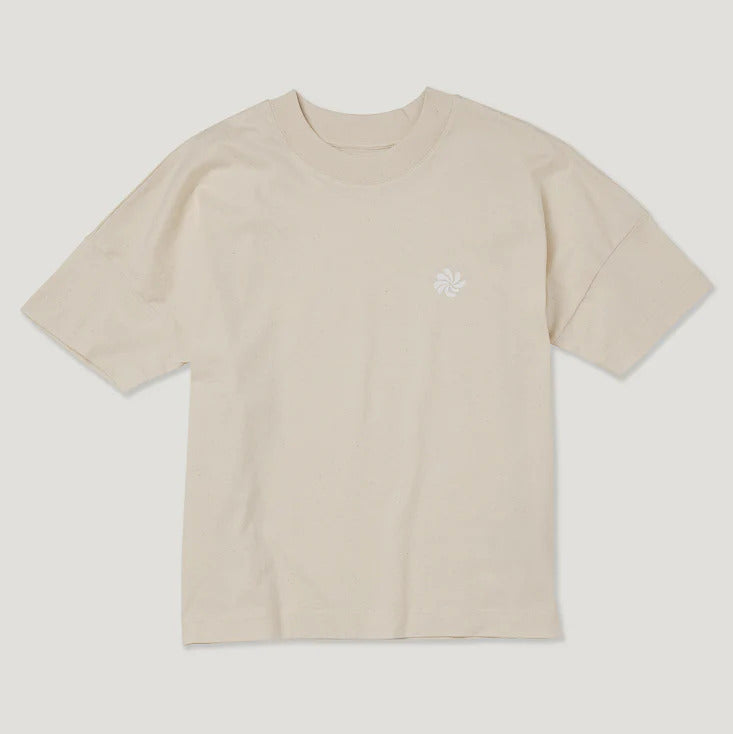 hey soho T-Shirt "Little Flowers" - Natural raw XL