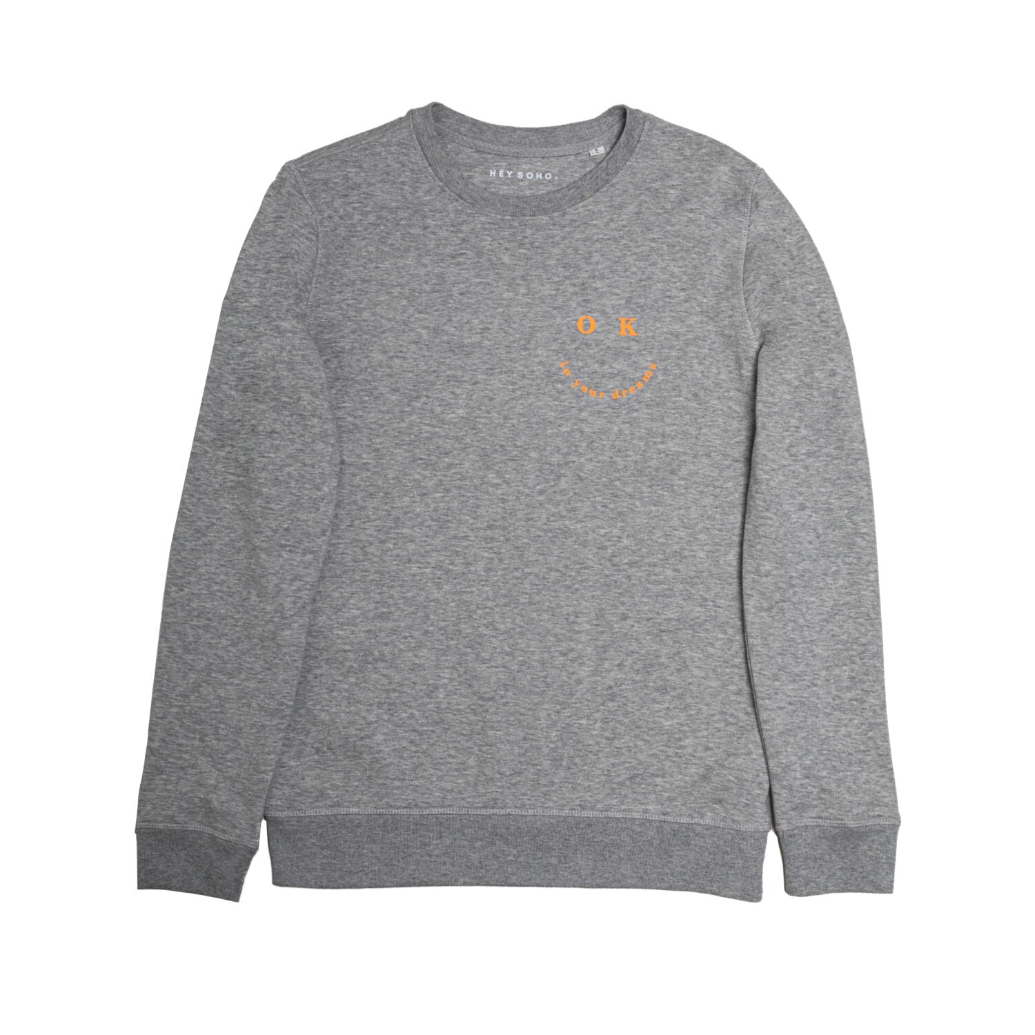 Hey Soho Sweater "OK in your dreams" orange