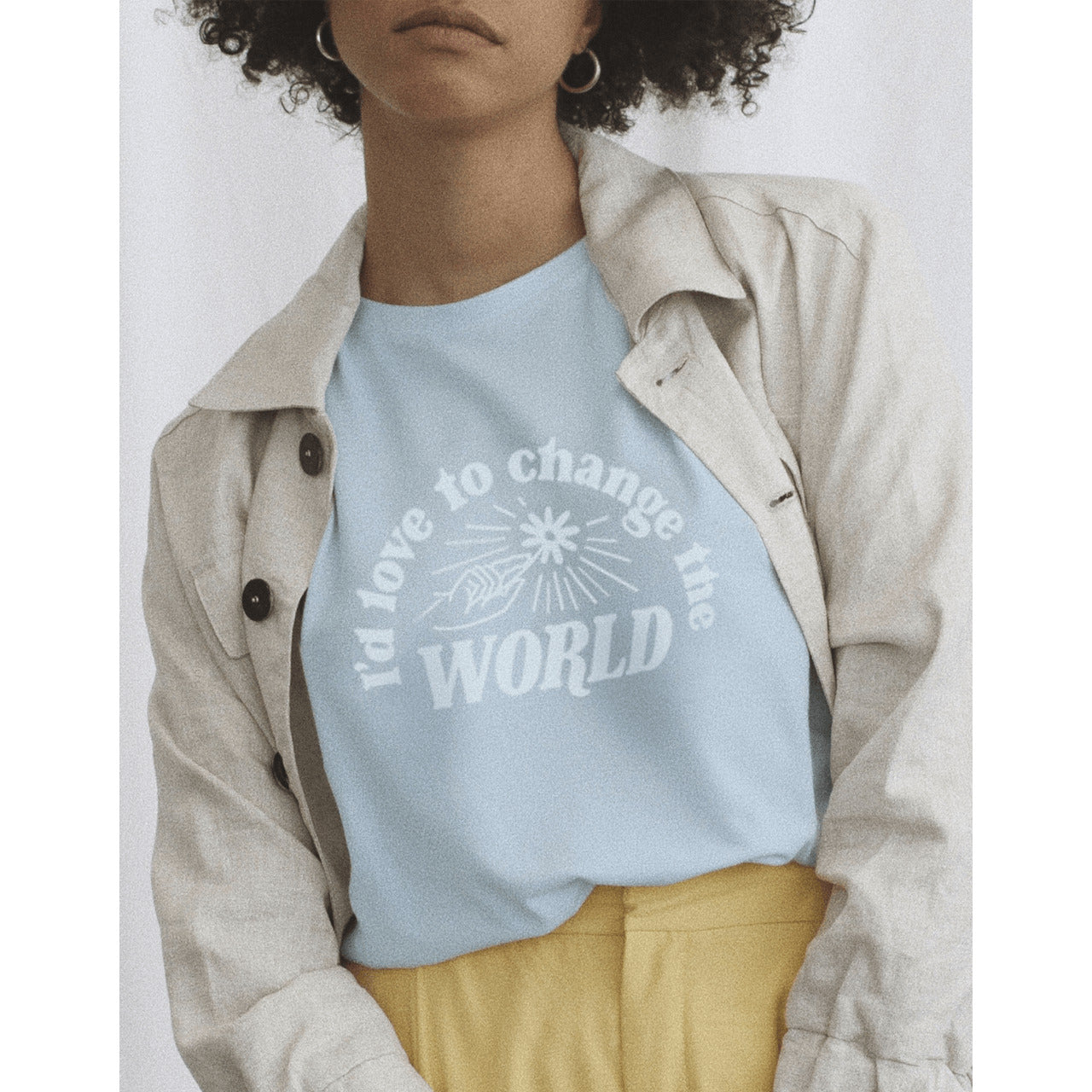 ADIEU CLICHÉ T-Shirt "Change the World"