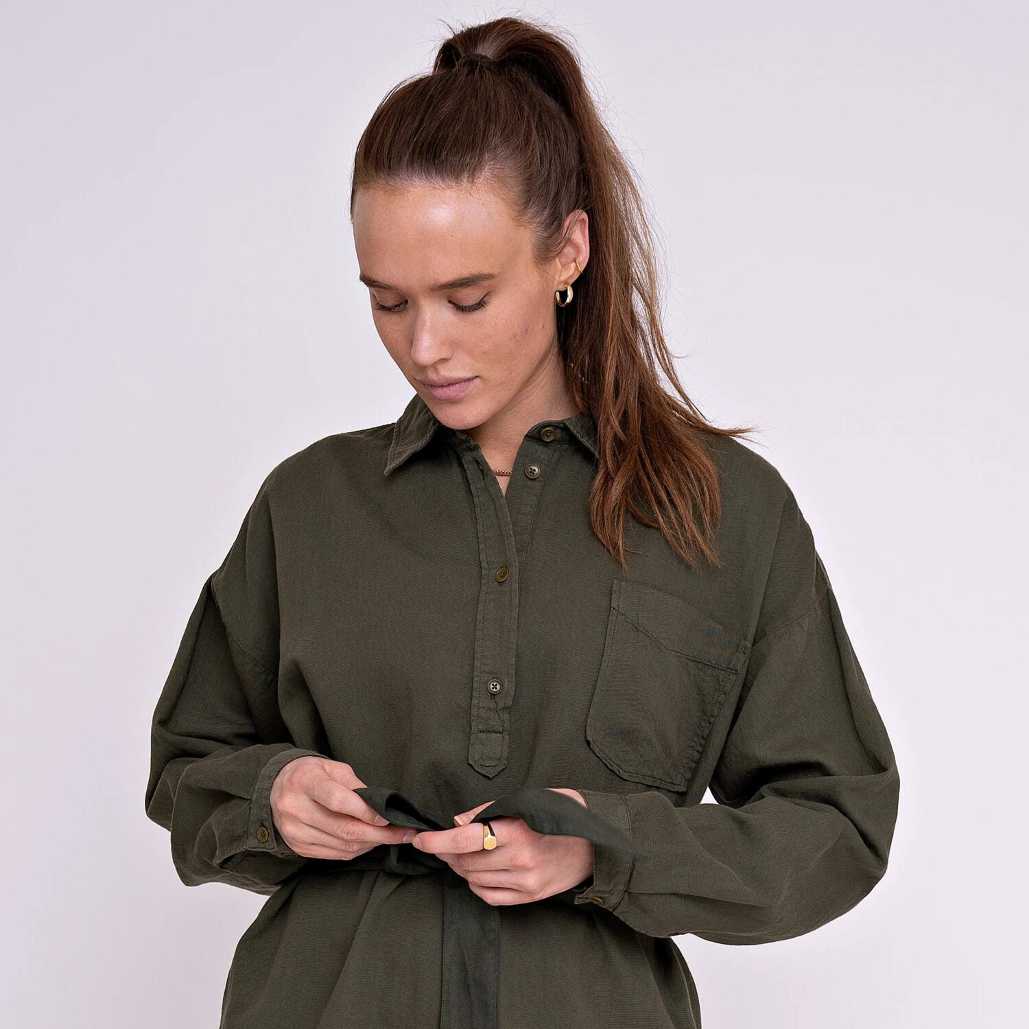 JOHNNYLOVE Damen Kleid "HANNA" - Olive