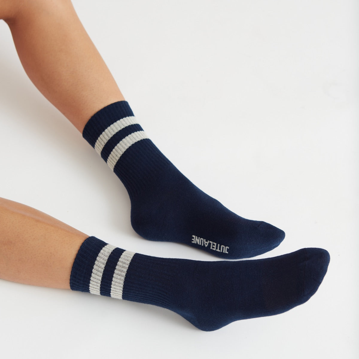 Jutelaune Socken "Vintage" Blue