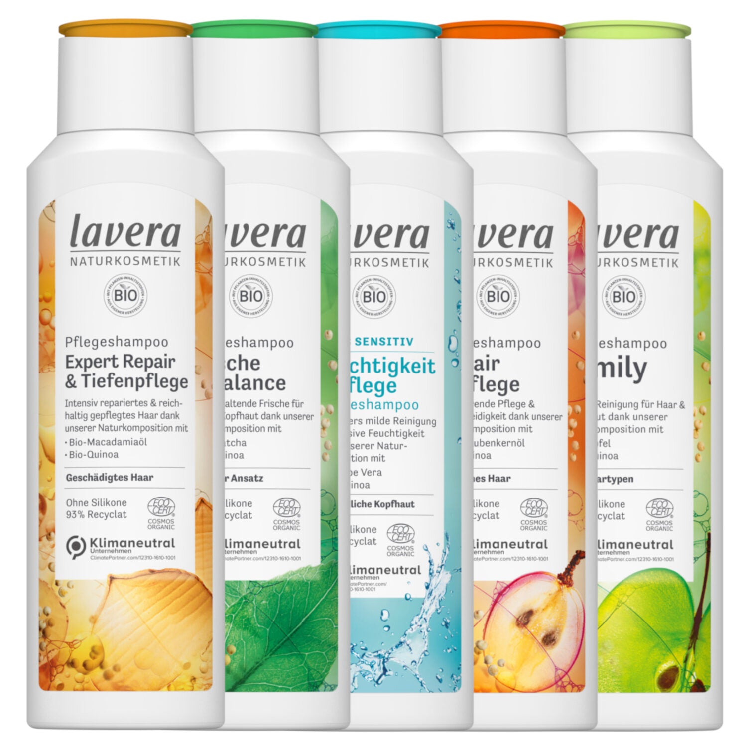 lavera Pflegeshampoo 250 ml - verschiedene Sorten_6